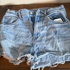 American Eagle Outfitters Light Blue Jean Shorts